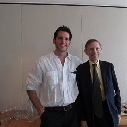 Con Bill Drayton (Presidente y Fundador de ASHOKA) en Londres.